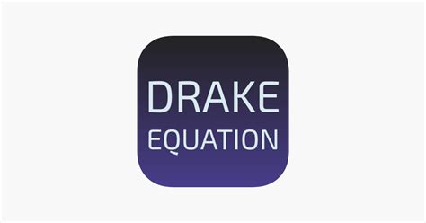 ‎Drake Equation Calculator on the App Store