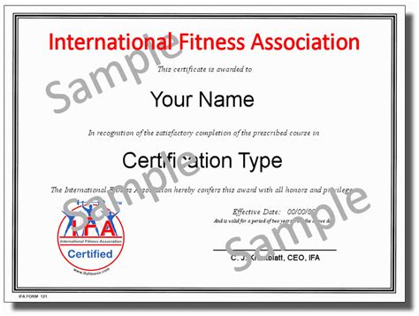 Certificate Sample | Master of Template Document