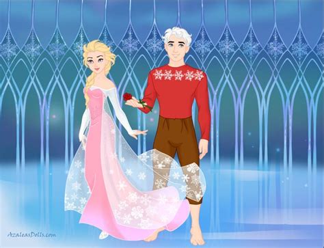 Elsa and Jack Frost's Valentine's Day | Jack frost, Jack and elsa, Azalea dress up