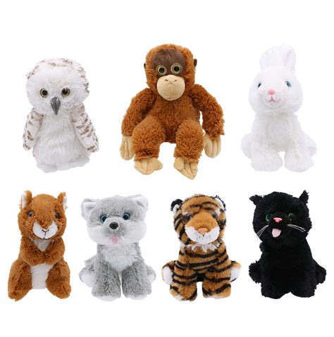 SOFT TOY PLUSH ANIMAL KINGDOM CUTE CUDDLY TOYS FURRY PLANET ZOO JUNGLE ...