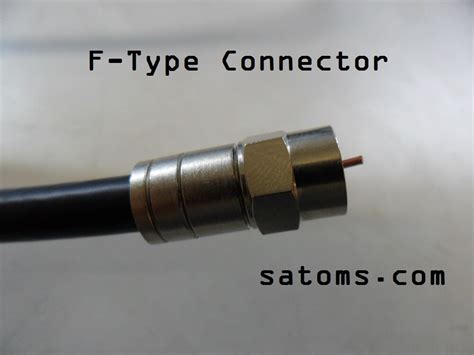 F-Type Crimp Connector - Satoms