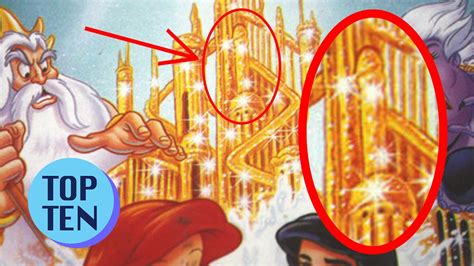 Top 10 Hidden Messages in Disney Movies - YouTube