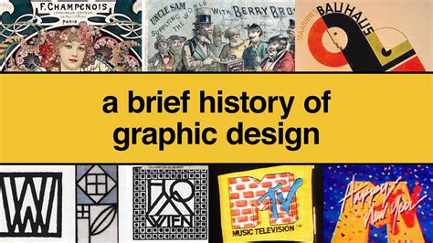 History of Graphic Design in 2 Minutes - Graphic design fundamentals ...