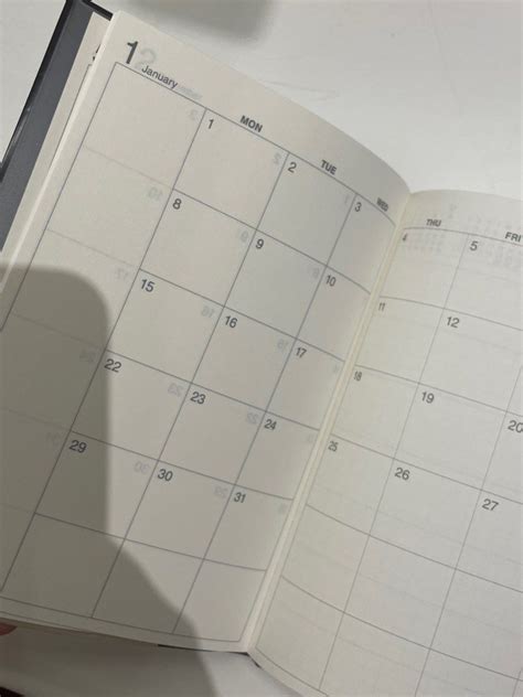 MUJI 2023 planner B6 size, Hobbies & Toys, Stationery & Craft, Stationery & School Supplies on ...