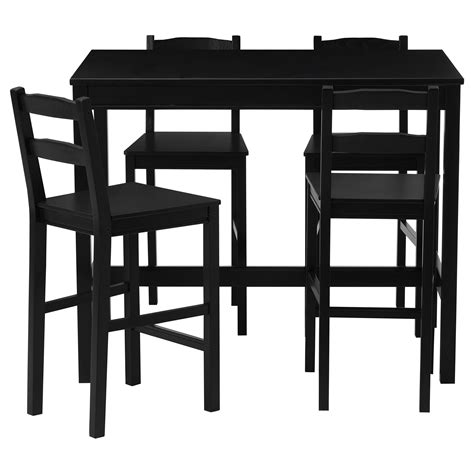 JOKKMOKK Bar table and 4 bar stools - IKEA | Bar table, Pub table and chairs, Bar stools