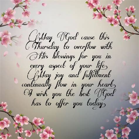 BestDailyPrayer | 50 Thursday Blessings And Wishes in 2023 ...