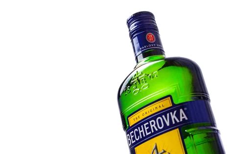 Becherovka bottle Stock Photos, Royalty Free Becherovka bottle Images | Depositphotos