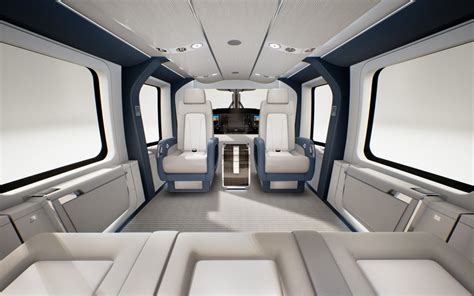 Airbus Helicopters apresenta interior VIP do H160