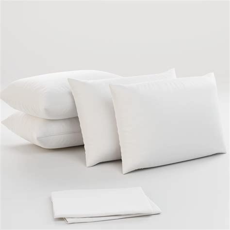 Niagara Sleep Solution Queen Pillow Cases 4 Pack - Zippered, 20x30 ...