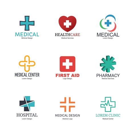 Medical logo design 2257803 Vector Art at Vecteezy