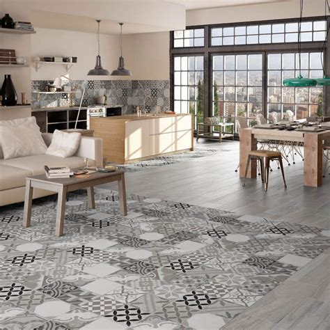 Modern Grey Kitchen Floor Tiles - kohleyesandporcelain