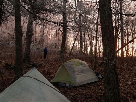 Camping on the Appalachian Trail in northeast Georgia. Photo by Tom ...