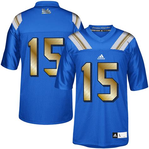 #15 UCLA Bruins adidas Replica Football Jersey - Blue