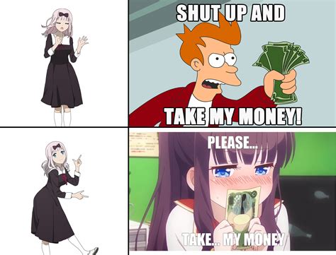 Would you take the money? : r/Animemes