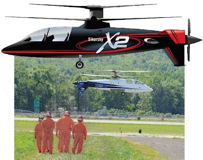 Sikorsky X2 Helicopter: At 288mph Is World’s Fastest | Mark's Technology News