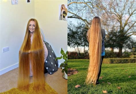 Real-life Rapunzel hasn't cut her hair for over five years