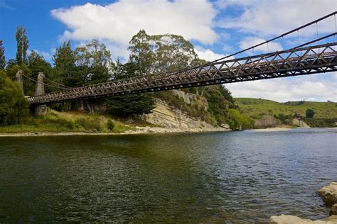 1899: The Opening of the Clifden Suspension Bridge in New Zealand ...