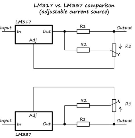 LM317 adjustable current source/regulator