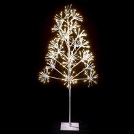 Buy 120cm (4 Foot) Starburst 378 Bulb Warm White LED Christmas Tree - Online at Cherry Lane