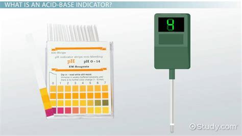 Acid-Base Indicators: Uses & Examples - Lesson | Study.com