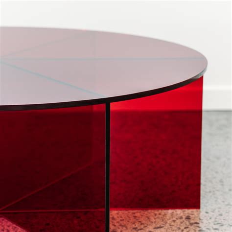 Acrylic Coffee Table - Round | The Axe | Wellington