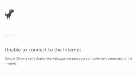 Google Chrome's Offline Dinosaur Game! animated gif