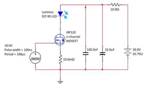 High Power pulsed LED driving circuit - Electrical Engineering Stack Exchange
