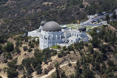 Aerial view of Griffith Observatory, Los Angeles, California - original ...