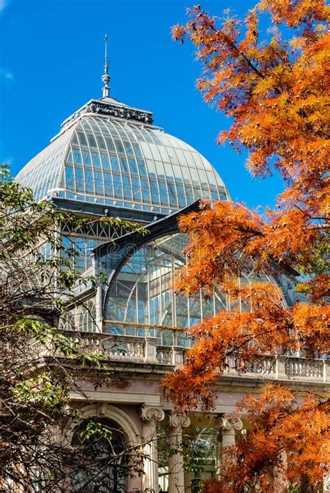 Exterior View of Crystal Palace of Madrid Editorial Stock Photo - Image ...