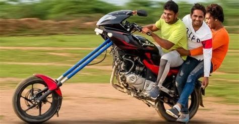 Riding India's WILDEST modified Bajaj Pulsar 220 [Video]