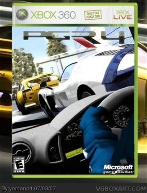 Project Gotham Racing 4 Xbox 360 Box Art Cover by [Deleted]