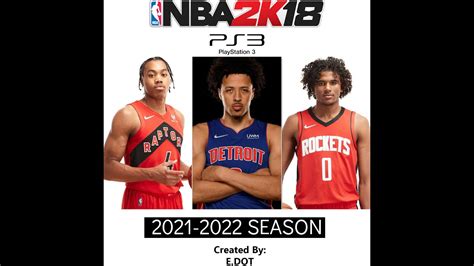 NBA 2K18 PS3 (2021-2022) Custom Roster - YouTube