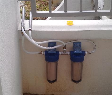 plumbing - What are drawbacks of installing outdoor sediment filters this way? - Home ...