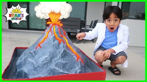 How To Make A Volcano At Home For School - School Walls