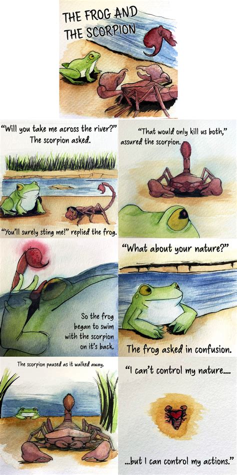 The Frog and the Scorpion: A Fable for Everyone. ~ A S W O N