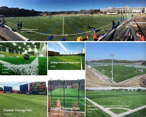 50mm Club Training Blue Football Field Grass Soccer Artificial Turf ...