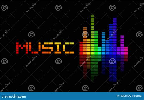 Sound music bars stock vector. Illustration of sound - 153501572