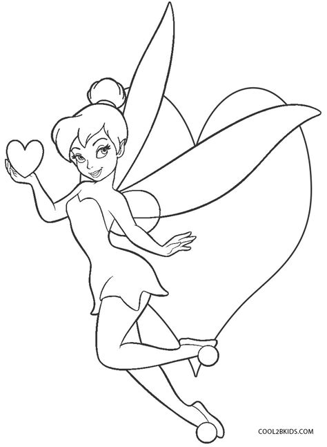 Free Printable Tinkerbell Coloring Pages For Kids