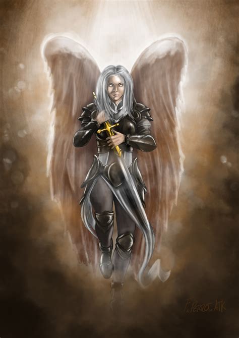 ArtStation - Warrior Angel - Digital Painting