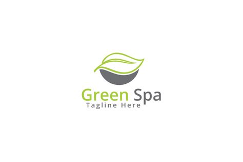 Green Spa Logo Template | Branding & Logo Templates ~ Creative Market