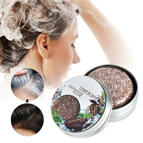 Soap Hair Darkening Shampoo Bar - 100% Natural