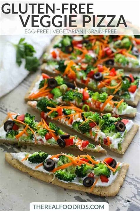 Gluten-free Veggie Pizza - The Real Food Dietitians