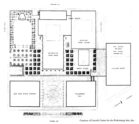 Lincoln Center Map