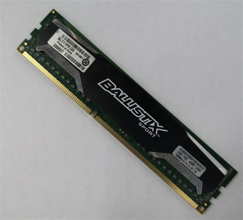 Crucial Ballistix Sport 8GB DDR3 1600MHz RAM BLS8G3D1609DS1S00.M16FED ...