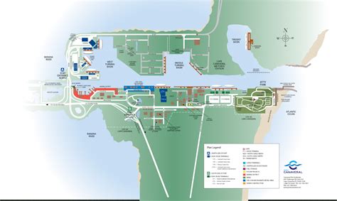 Port & Cruise Facts - Map Of Carnival Cruise Ports In Florida ...