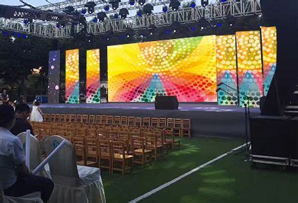 Rental Outdoor LED Display - Outdoor Rental LED Screen in India