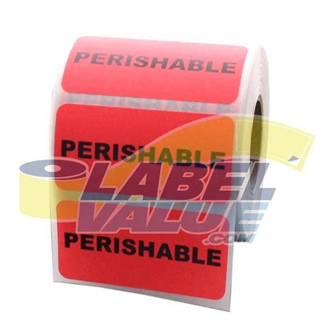 Perishable Inventory Labels and Stickers | LabelValue