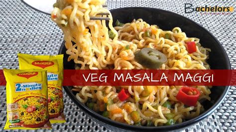 Veg Masala Maggi | Classic Maggi Masala Recipe | Quick & Easy Veg Maggi Noodles - YouTube