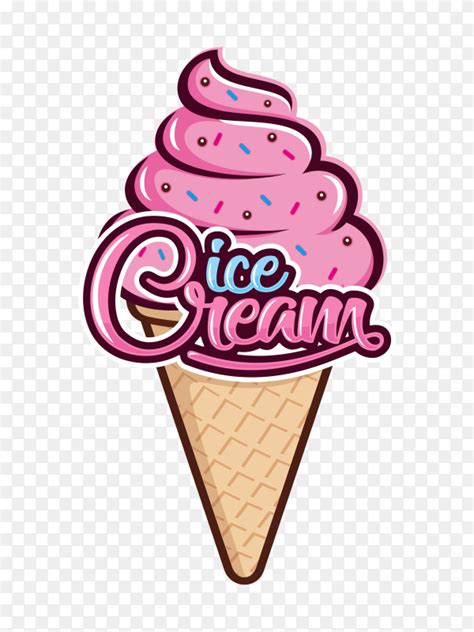 Ice cream logo Design on transparent background PNG - Similar PNG