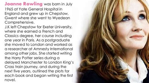 J.k rowling Biography